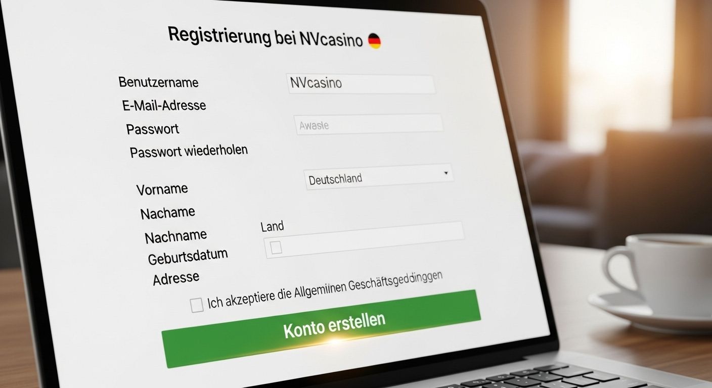 So melden Sie sich an registration